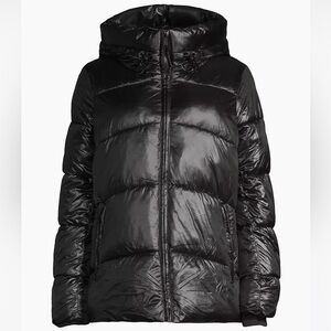 Sam Edelman Black Puffer Coat - XS
